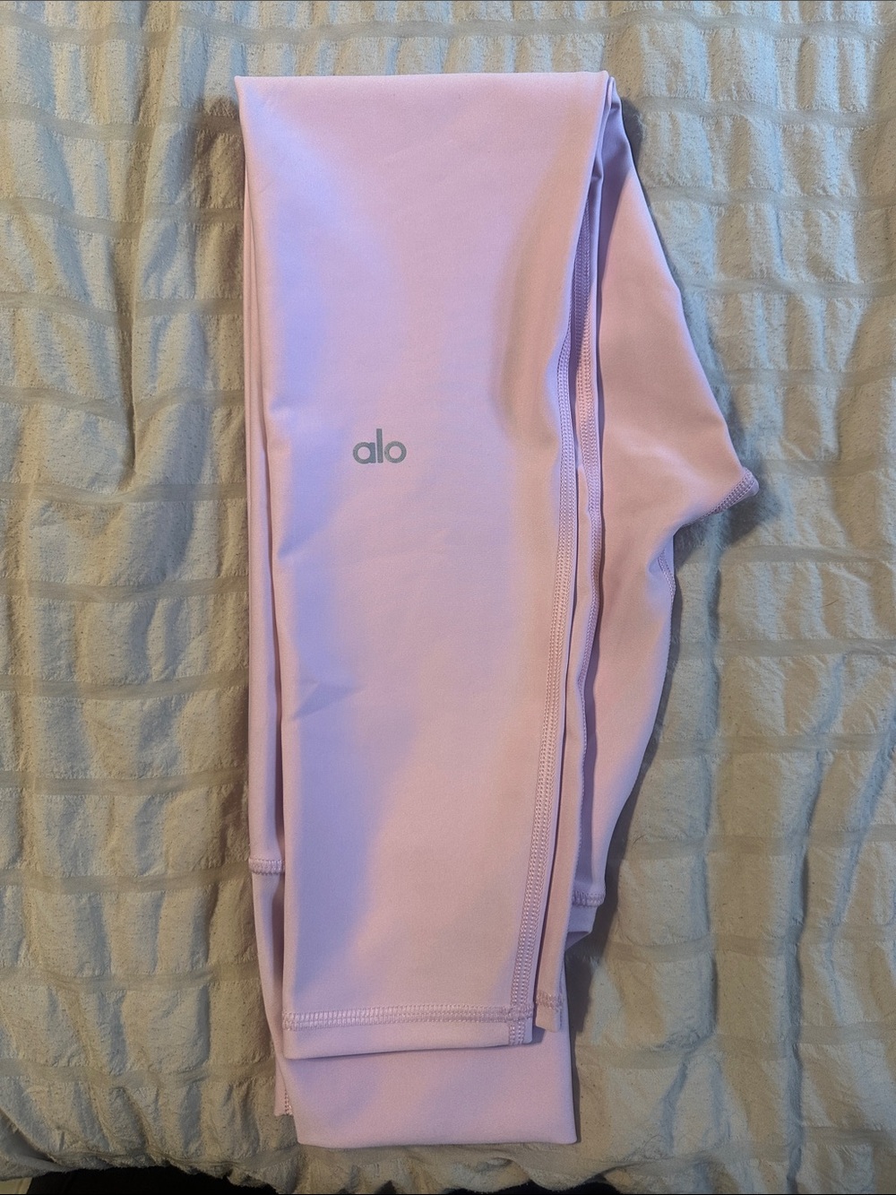ALO Yoga Lilac High-Rise Leggings - Pastel Purple Activewear